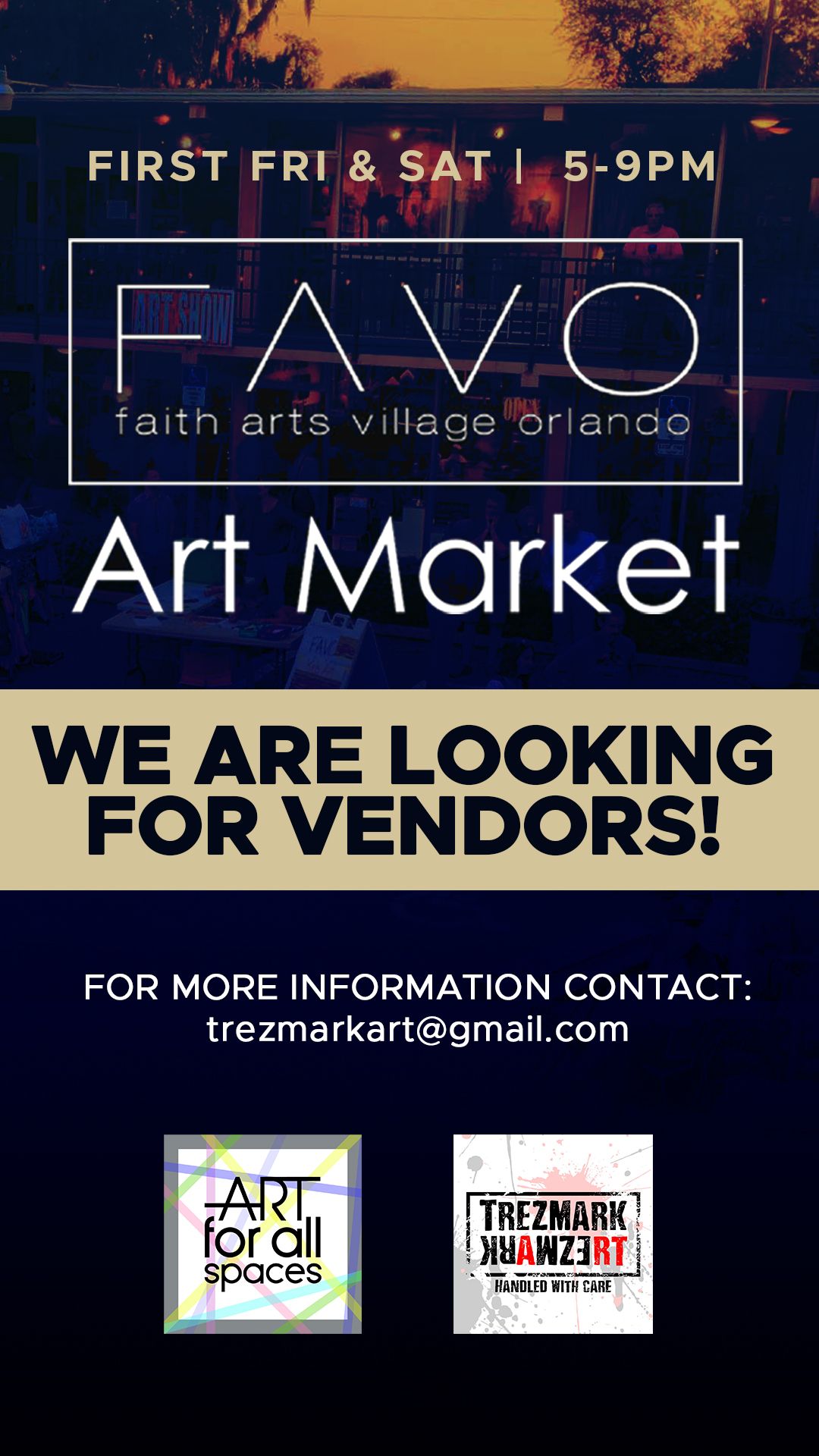FAVO Art Market - Call For Vendors 