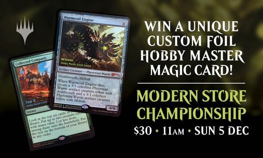 MtG Modern Store Championship \u2013 Win a unique HM card!