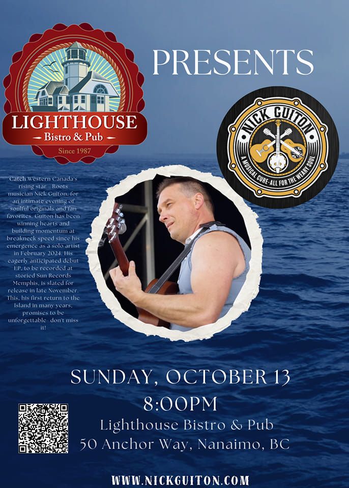 Nick Guiton Live at Lighthouse Bistro & Pub