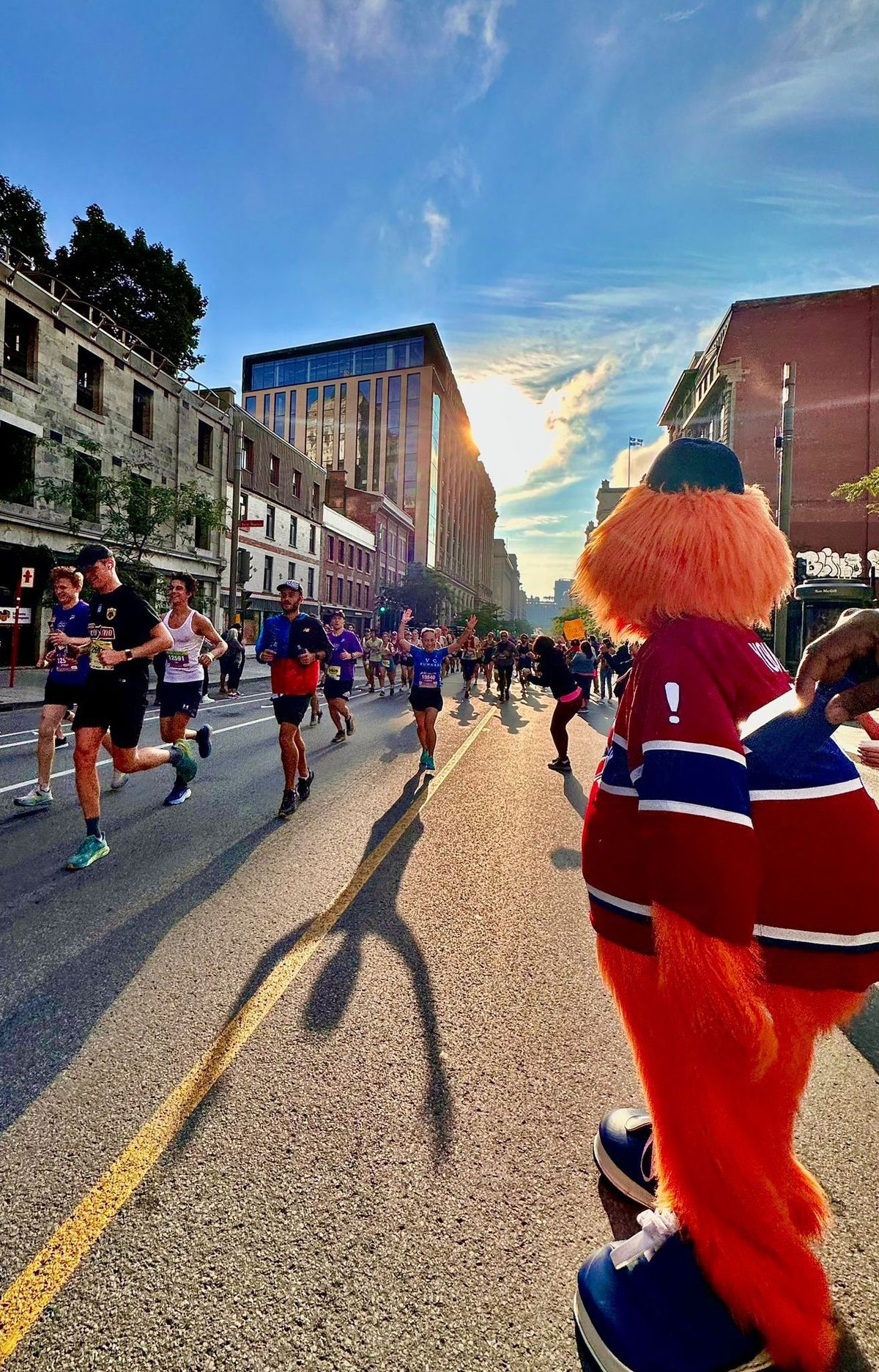 Half- and Full Marathon with Habs Mascot Youppi!