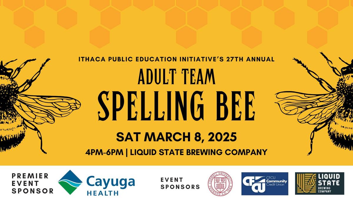 IPEI's 27th Annual Adult Team Spelling Bee