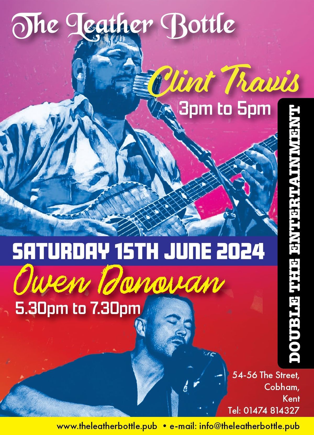 Clint Travis & Owen Donovan LIVE