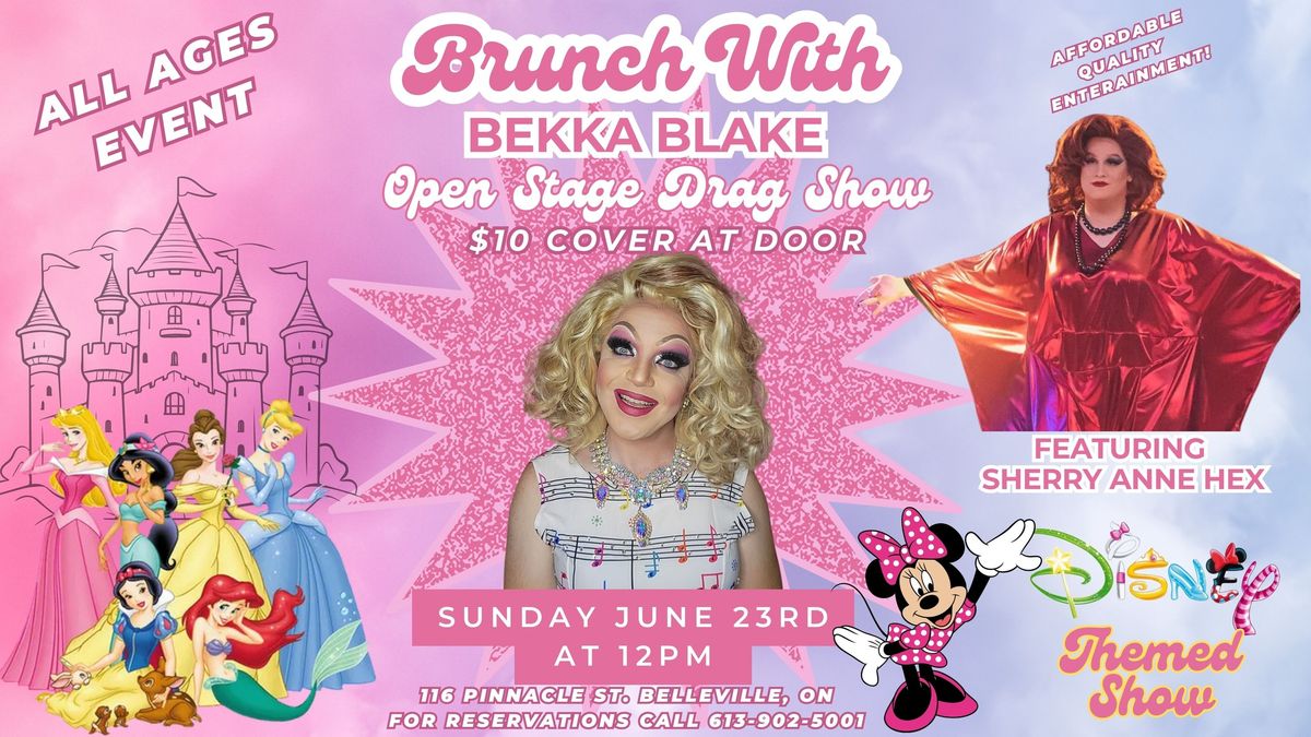 Brunch with Bekka Blake - Disney Themed Drag show