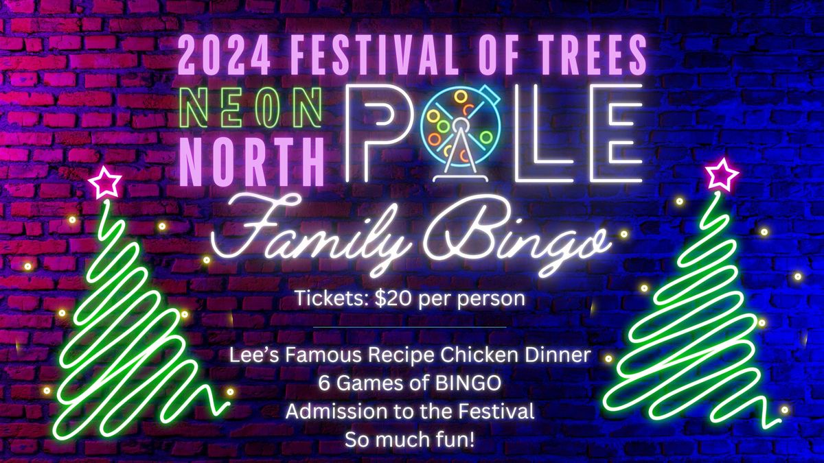 Neon North Pole | FAMILY BINGO! 