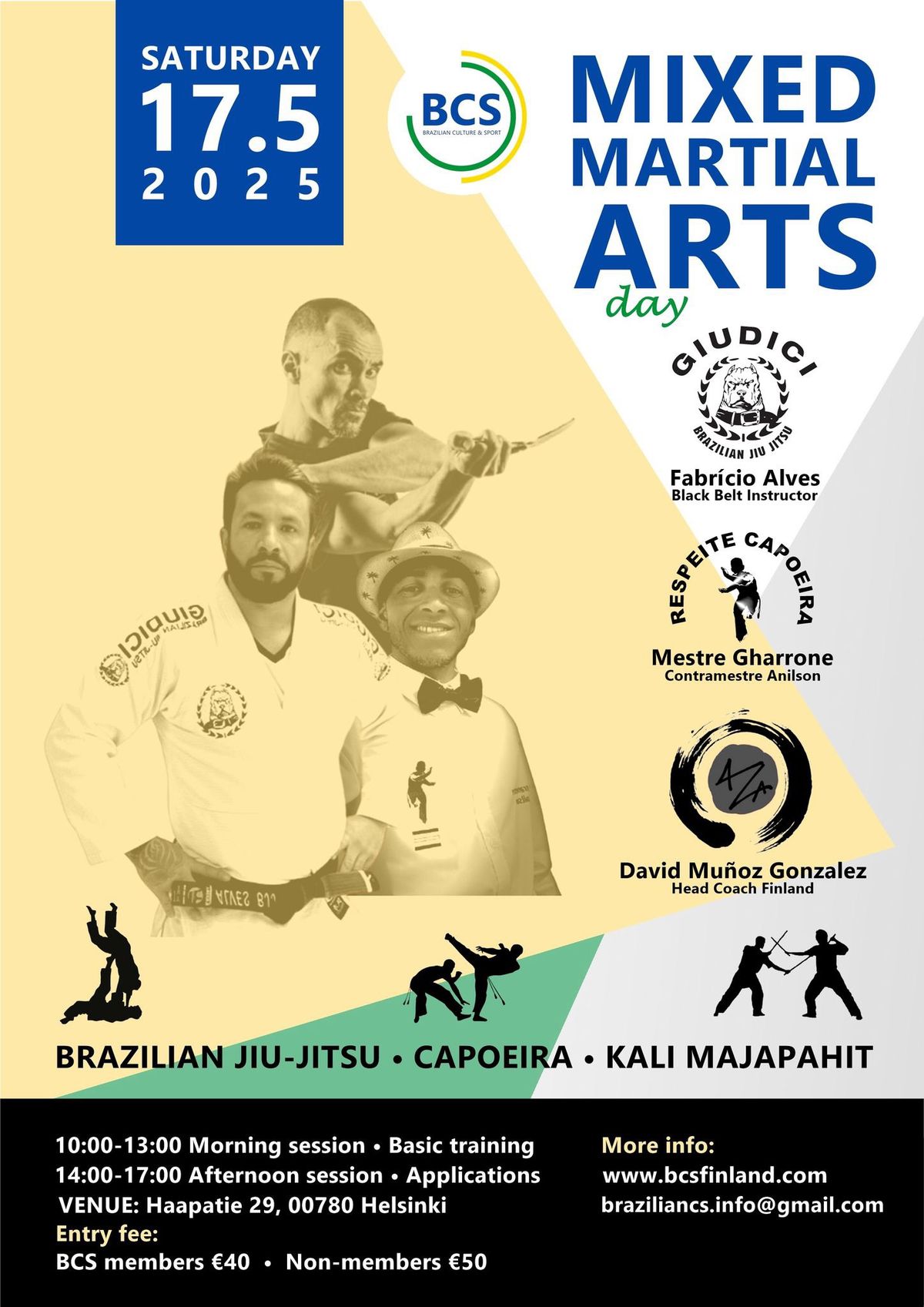 Mixed Martial Arts Day (Brazilian Jiu-Jitsu, Capoeira, Kali Majapahit)