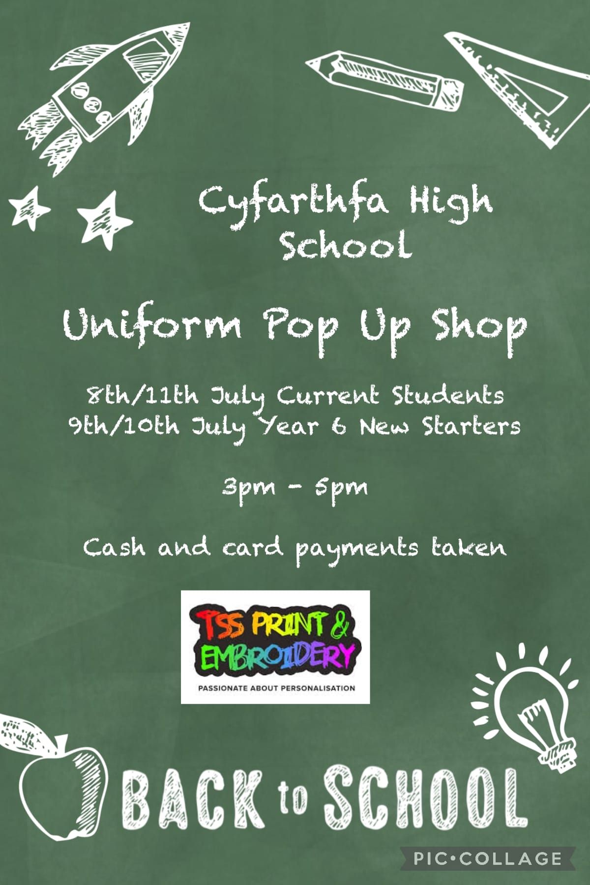 Uniform Pop Up Shop