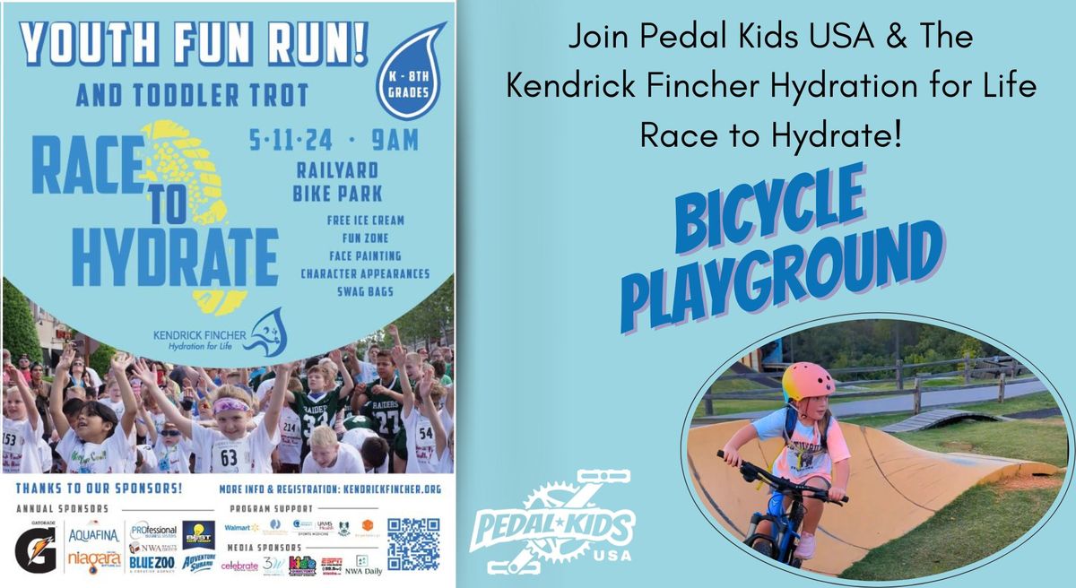 Race to Hydrate- Bicycle Playground