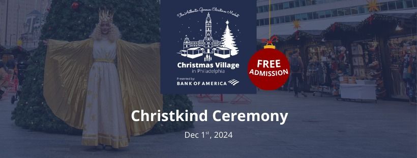 Christkind Ceremony at Christmas Village