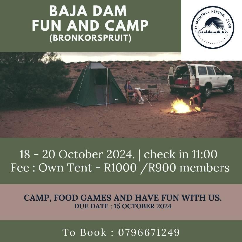 Fun Camp at Baja Dam 