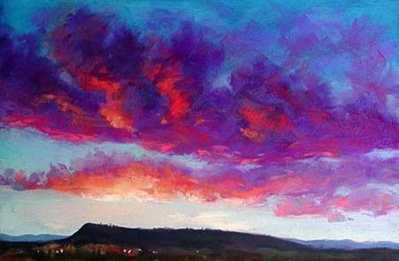 \u2728 Santa Fe Skies & Soft Pastels: A Journey through Sunsets & Clouds \u2728 with Laura T \ud83c\udf38