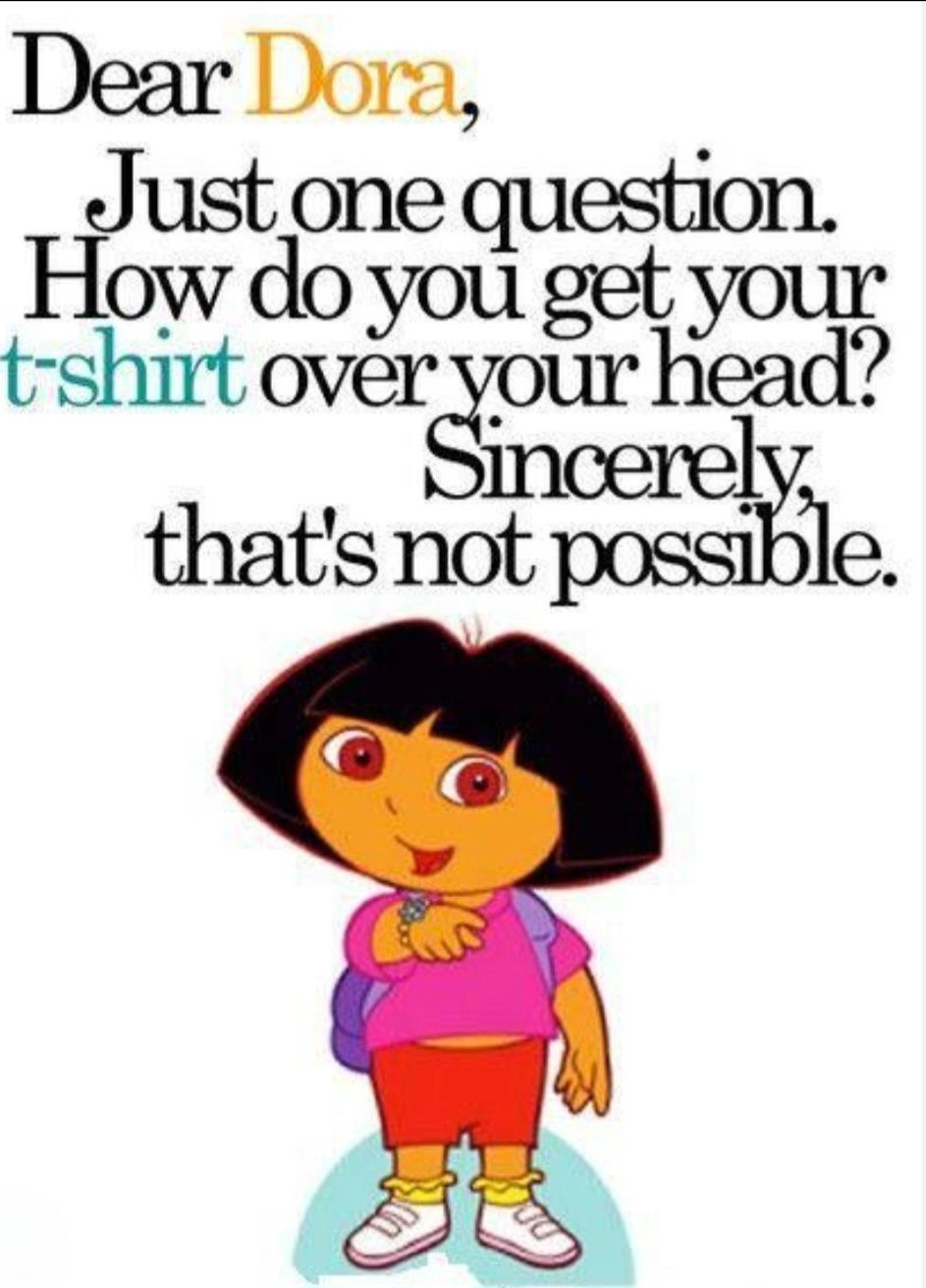 Dora's T-Shirt Challenge