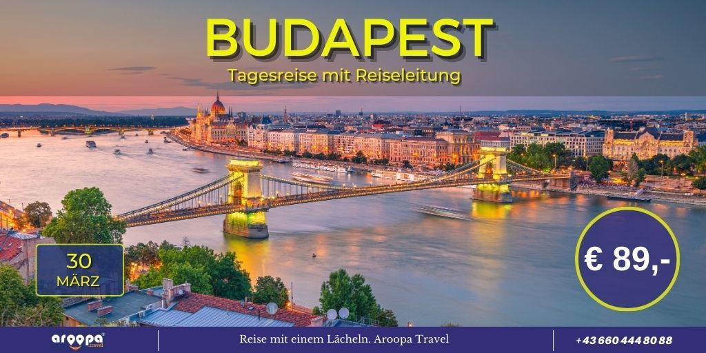 \ud83c\udded\ud83c\uddfaBUDAPEST TOUR\ud83c\udded\ud83c\uddfa Tagesreise mit Reiseleitung p.P. \u20ac 89,-