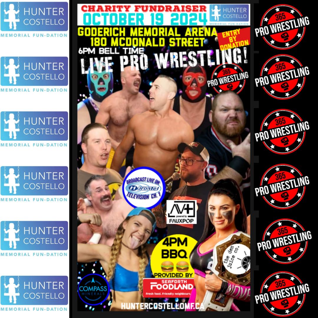 HCMF Charity Fundraising Live Pro Wrestling and BBQ 