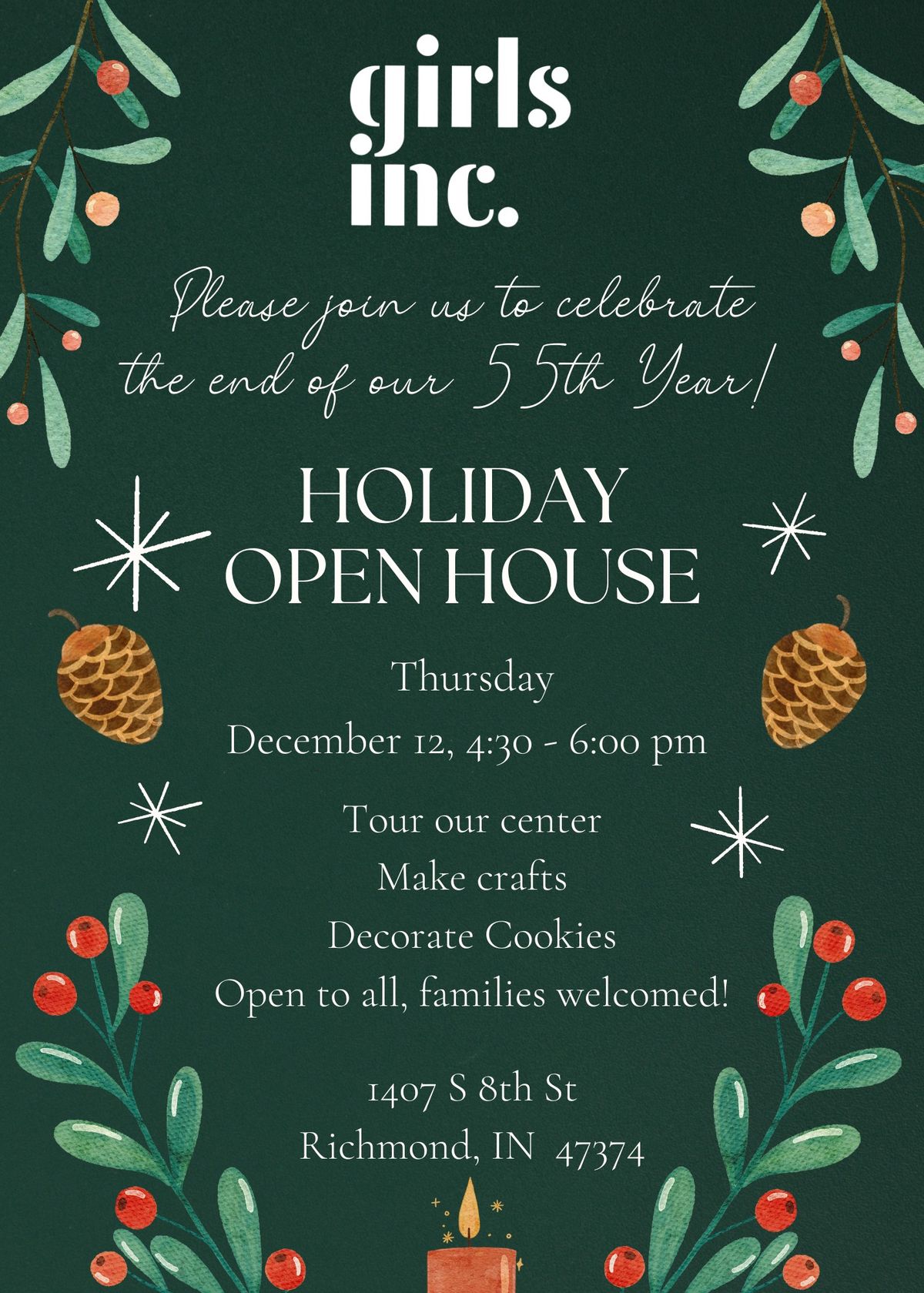 Girls Inc. Holiday Open House