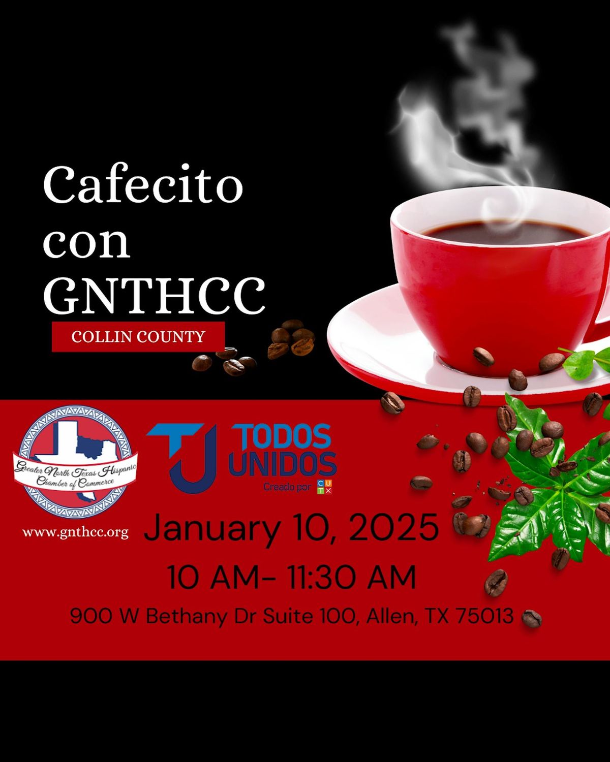 Cafecito con GNTHCC-COLLIN CO.