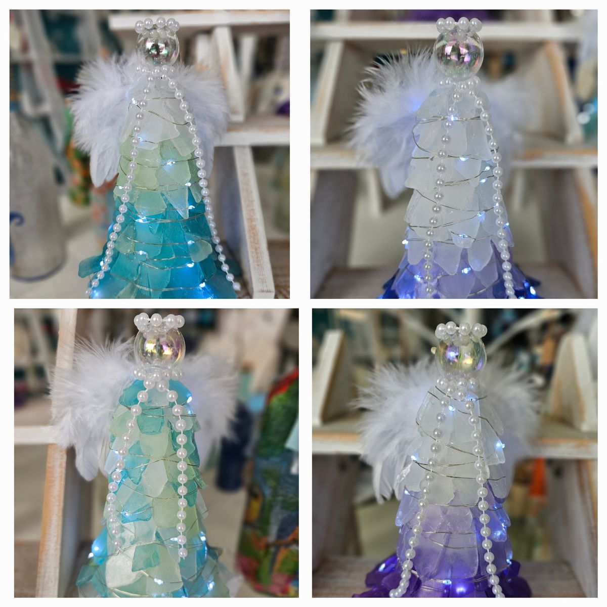 SEAGLASS ANGEL Mixed Media Class