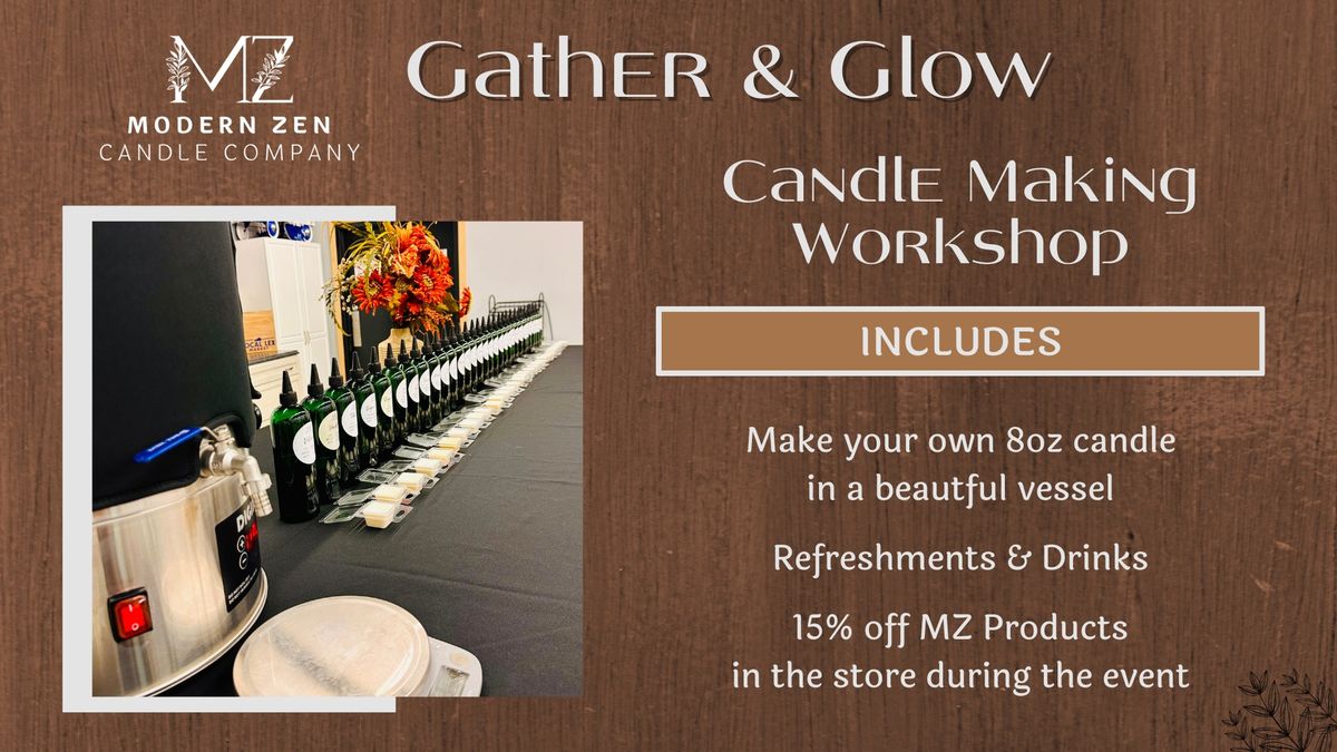 Gather & Glow Candle Making Workshop