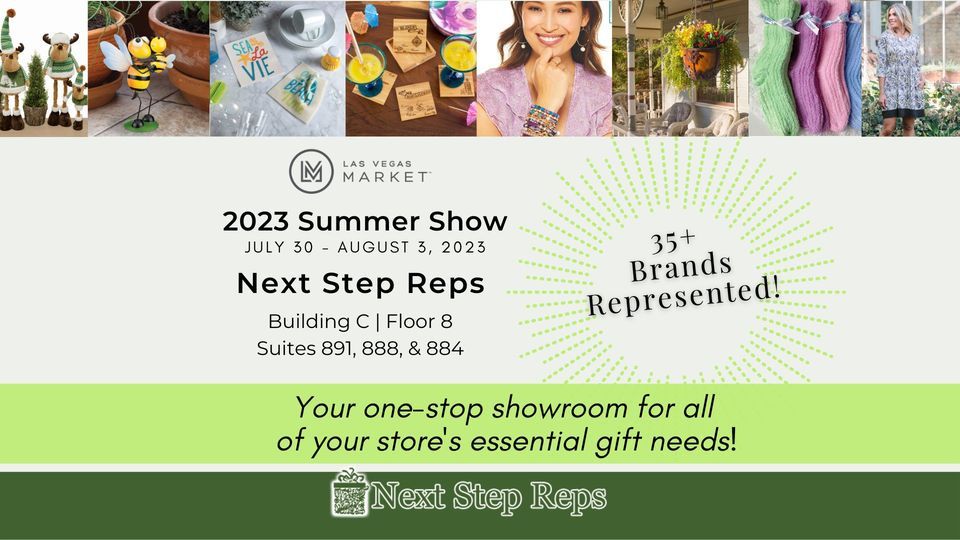 Las Vegas Market Summer '23 at Next Step Reps