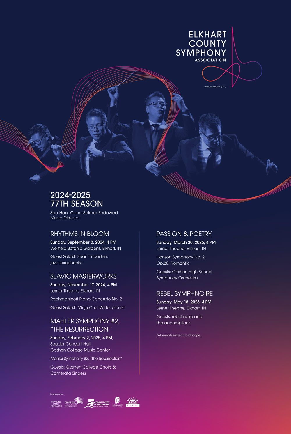 Elkhart County Symphony: Passion and Poetry