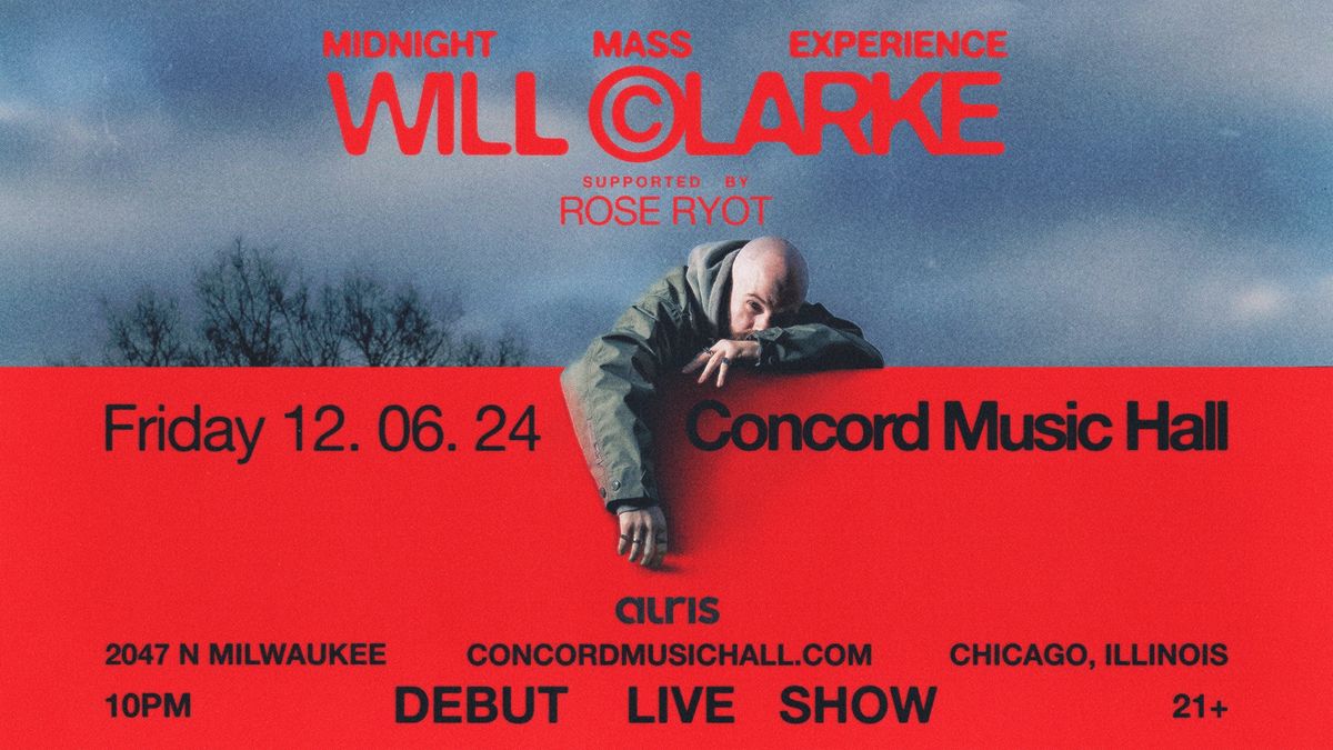 Will Clarke at Concord Music Hall