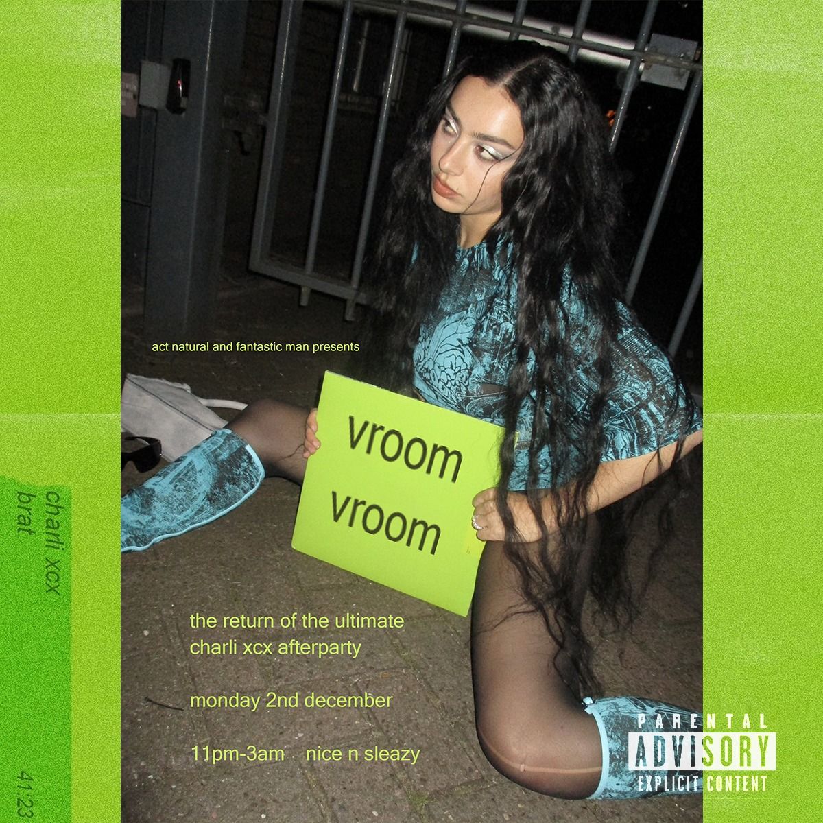 Vroom Vroom \/ Charli XCX Afterparty \/ Nice N Sleazy \/ 02.12.24