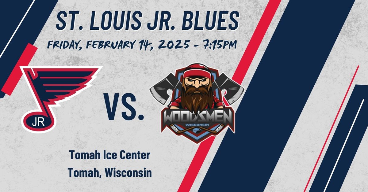 Jr. Blues Vs. Wisconsin Woodsmen