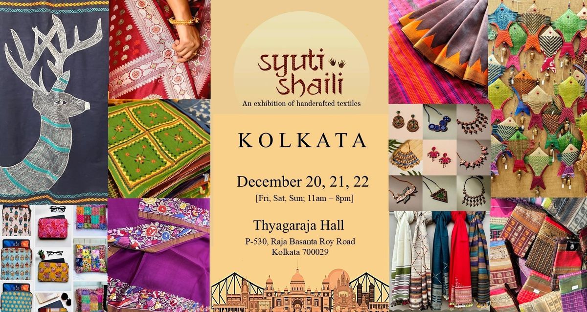 Syuti Shaili exhibition, Kolkata winter 2024 (Thyagaraja Hall, Dec 20 - 22)