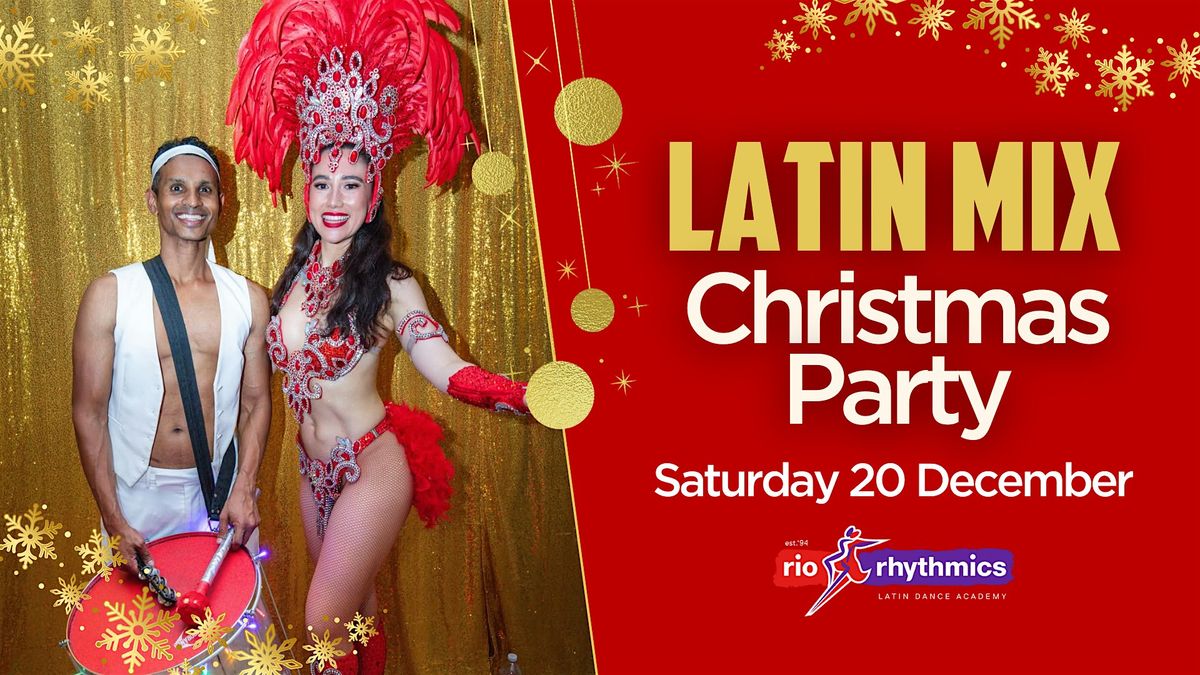 Saturday Night Latin Mix \/\/ Christmas Party \/\/ Intro Lesson @ 7pm