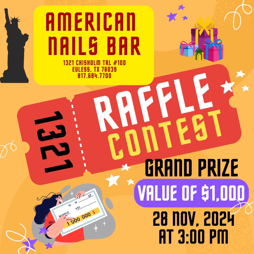 American Nail Bar Raffle Drawing