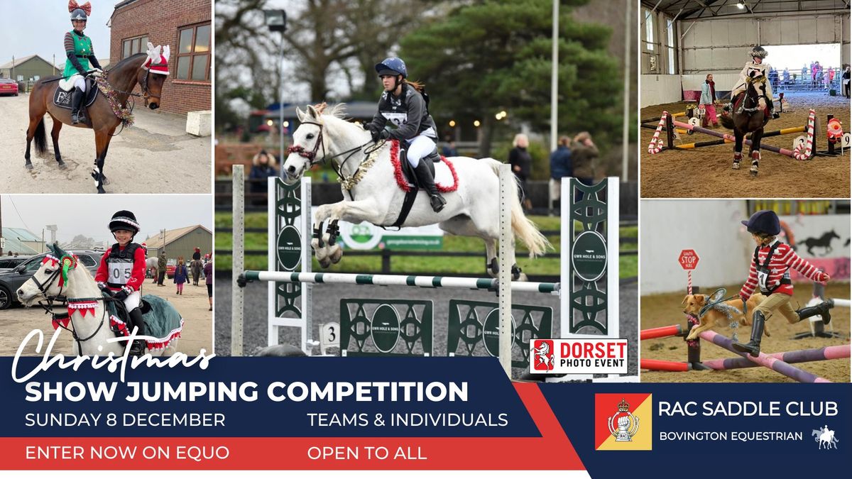 RACSC Christmas Show Jumping Competition - OPEN TO ALL - Teams and Individuals