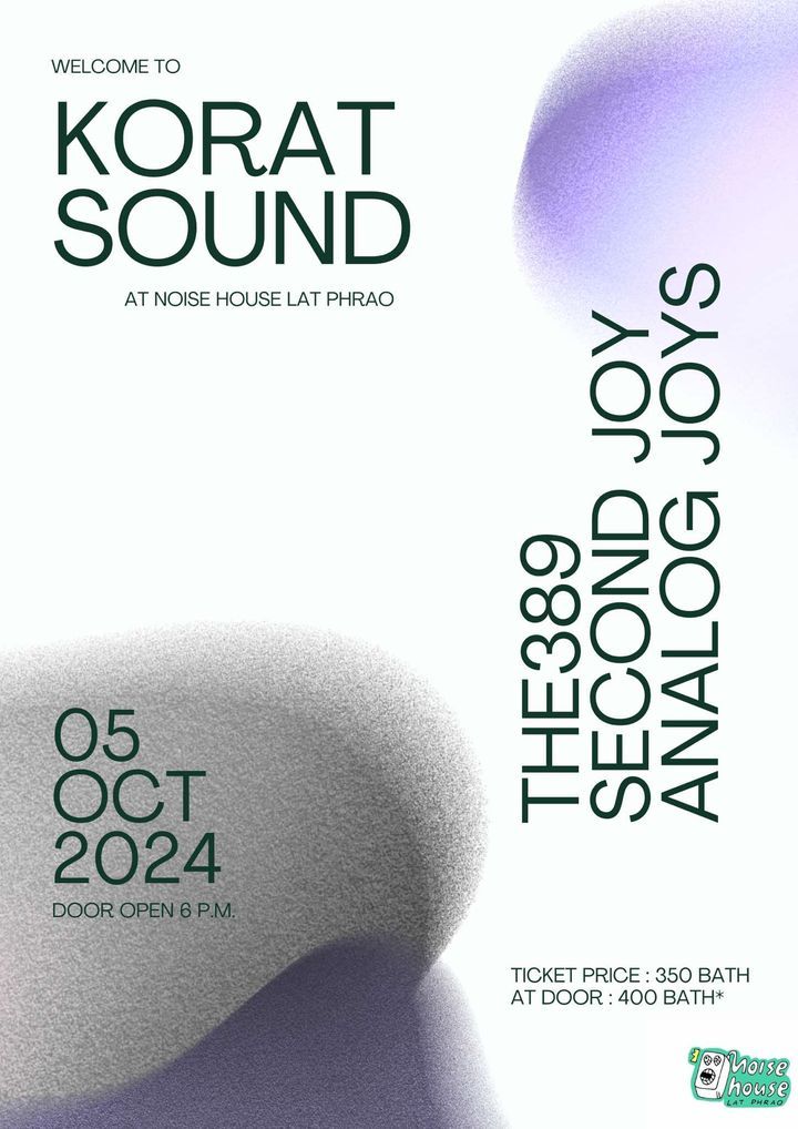 Korat sound features analog joys, second joys, the389