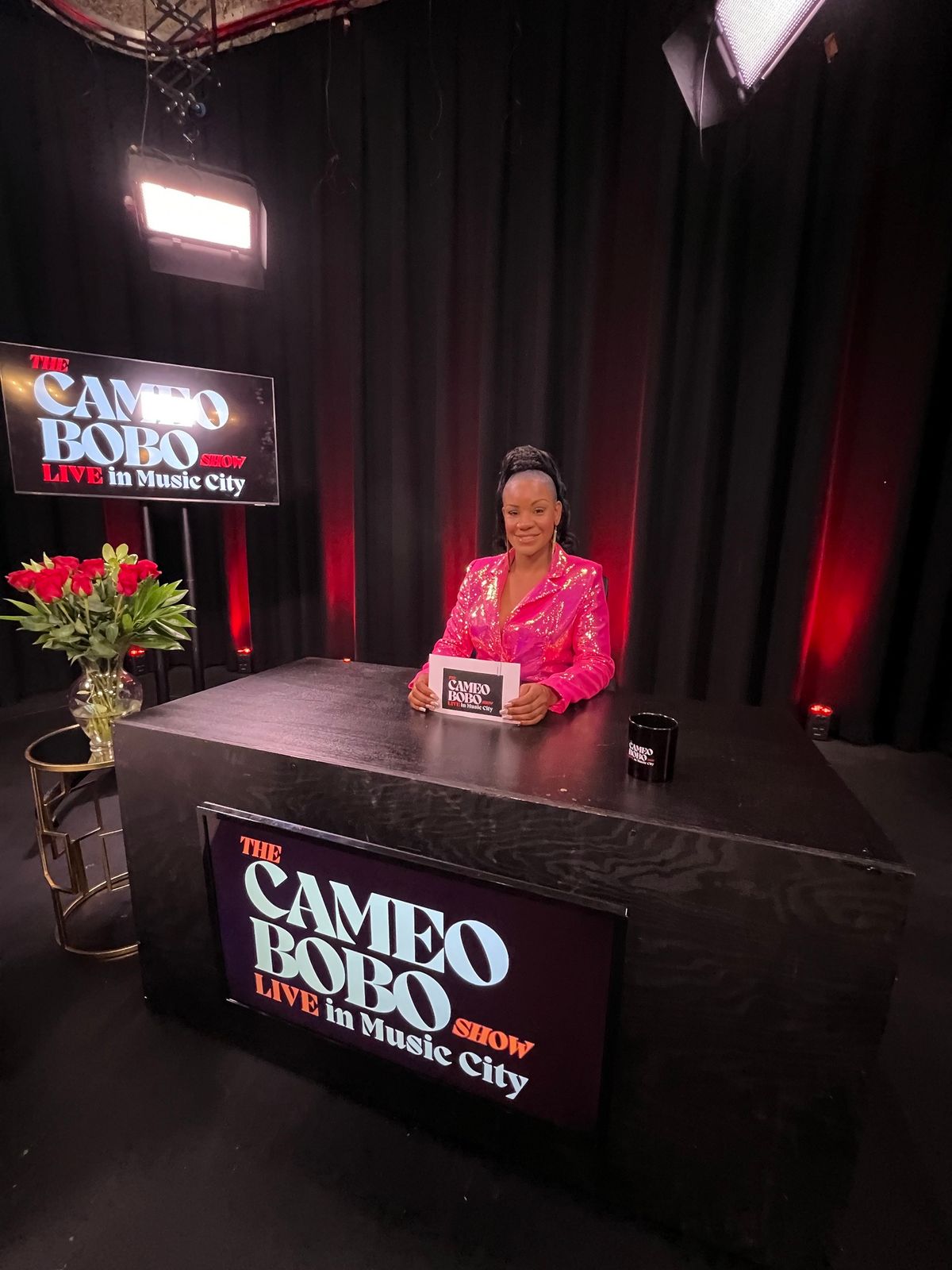 Cameo Bobo Show TV taping 