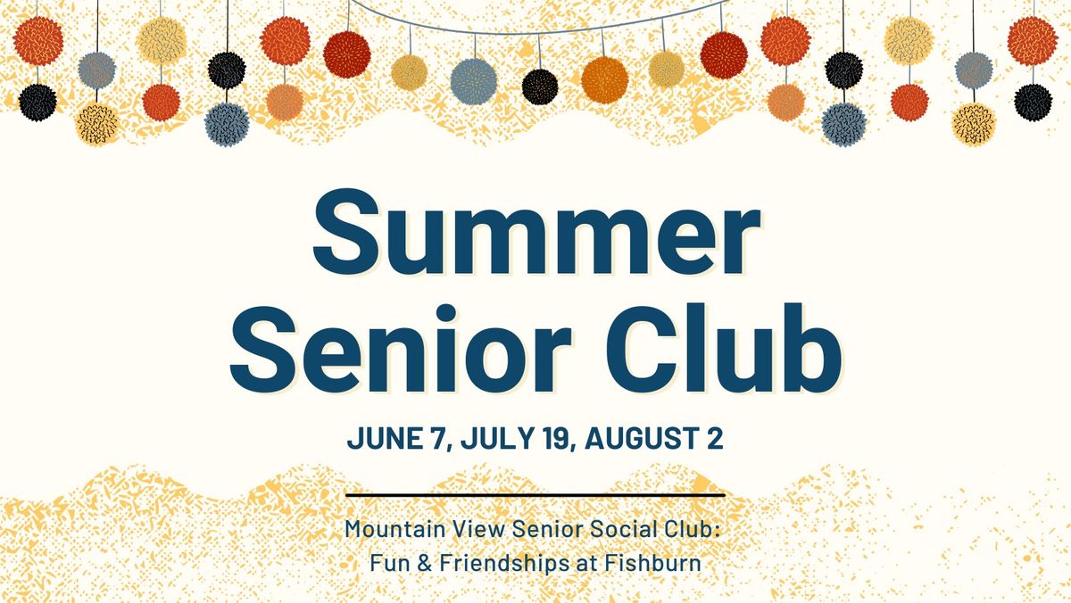 Summer Senior Club: Bingo!