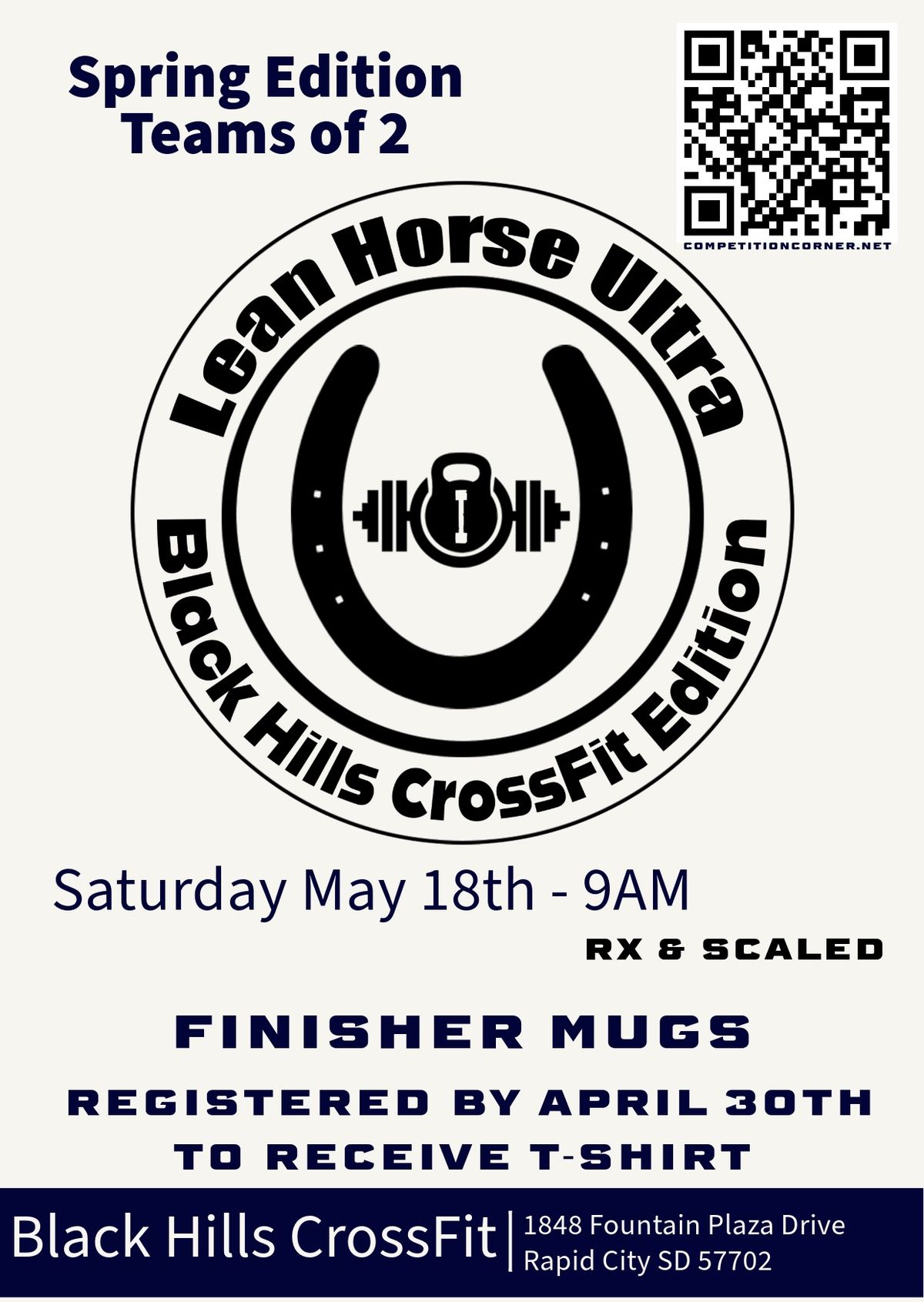 Lean Horse Black Hills CrossFit Spring Edition 