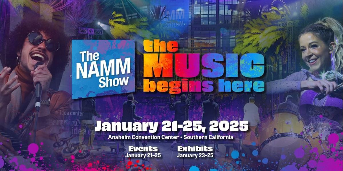 NAMM Show 2025 - Anaheim Marriott Stage