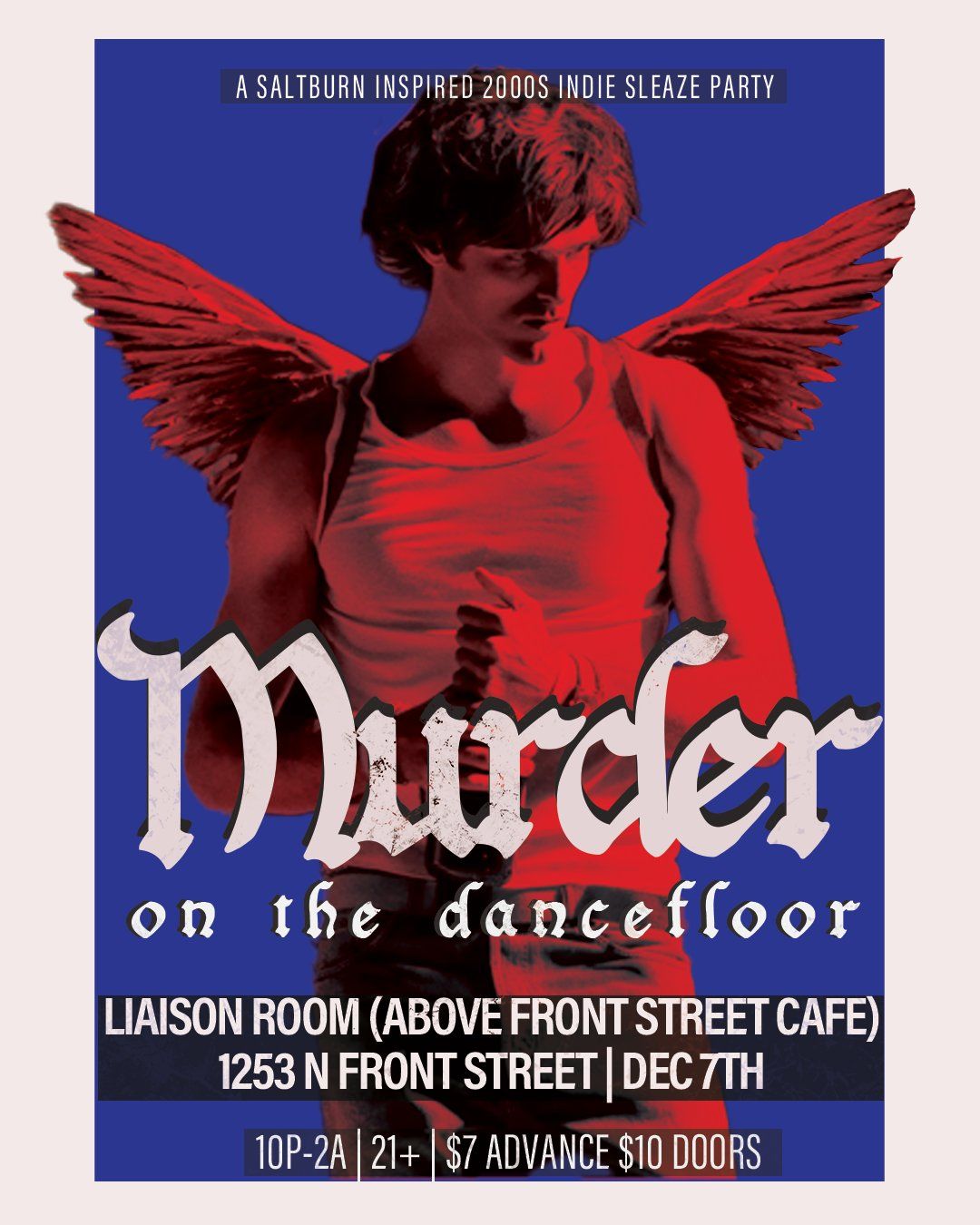 Murder On The Dance Floor - A Saltburn & 2000's Indie Sleaze Dance Party!