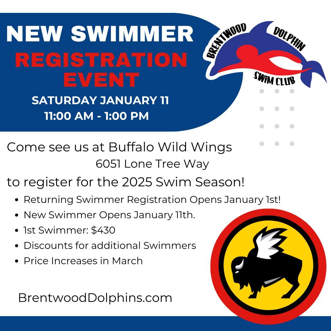 New Swimmer Registration Event