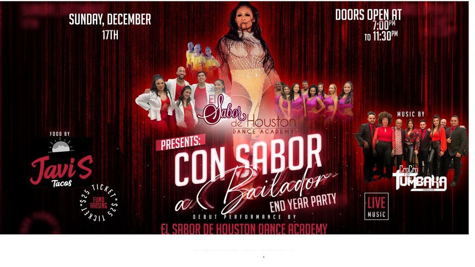 Con Sabor a Bailador  End Year Party