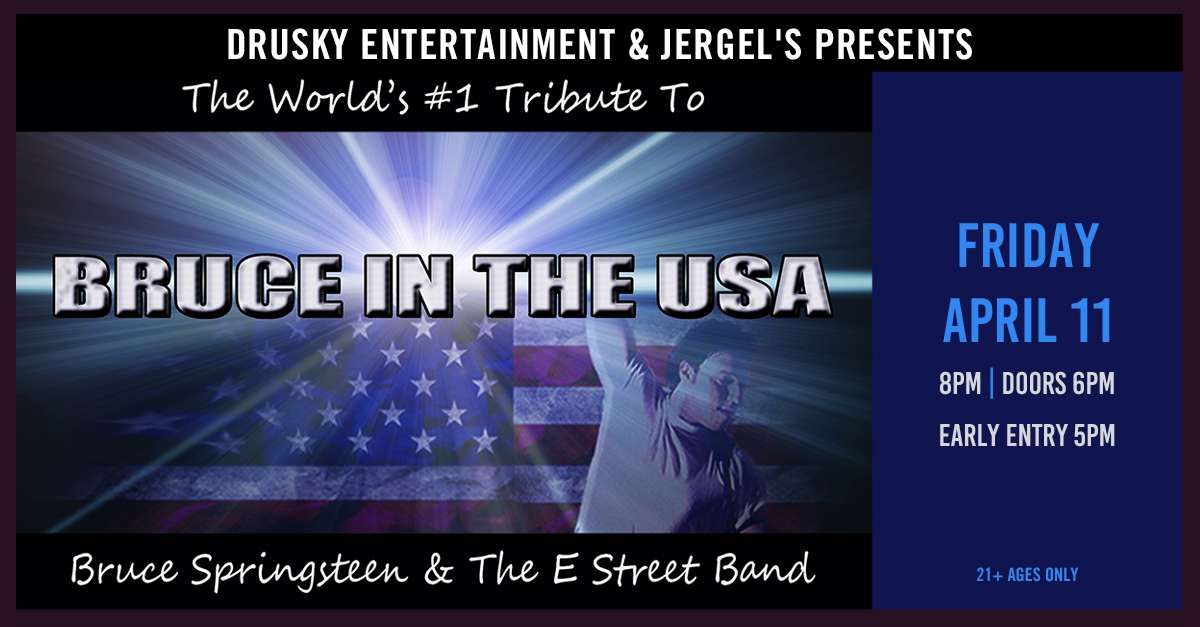 Bruce in the U.S.A. at Jergels