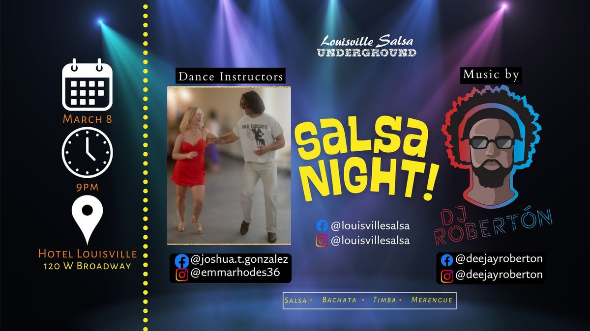 Salsa Night at Hotel Louisville