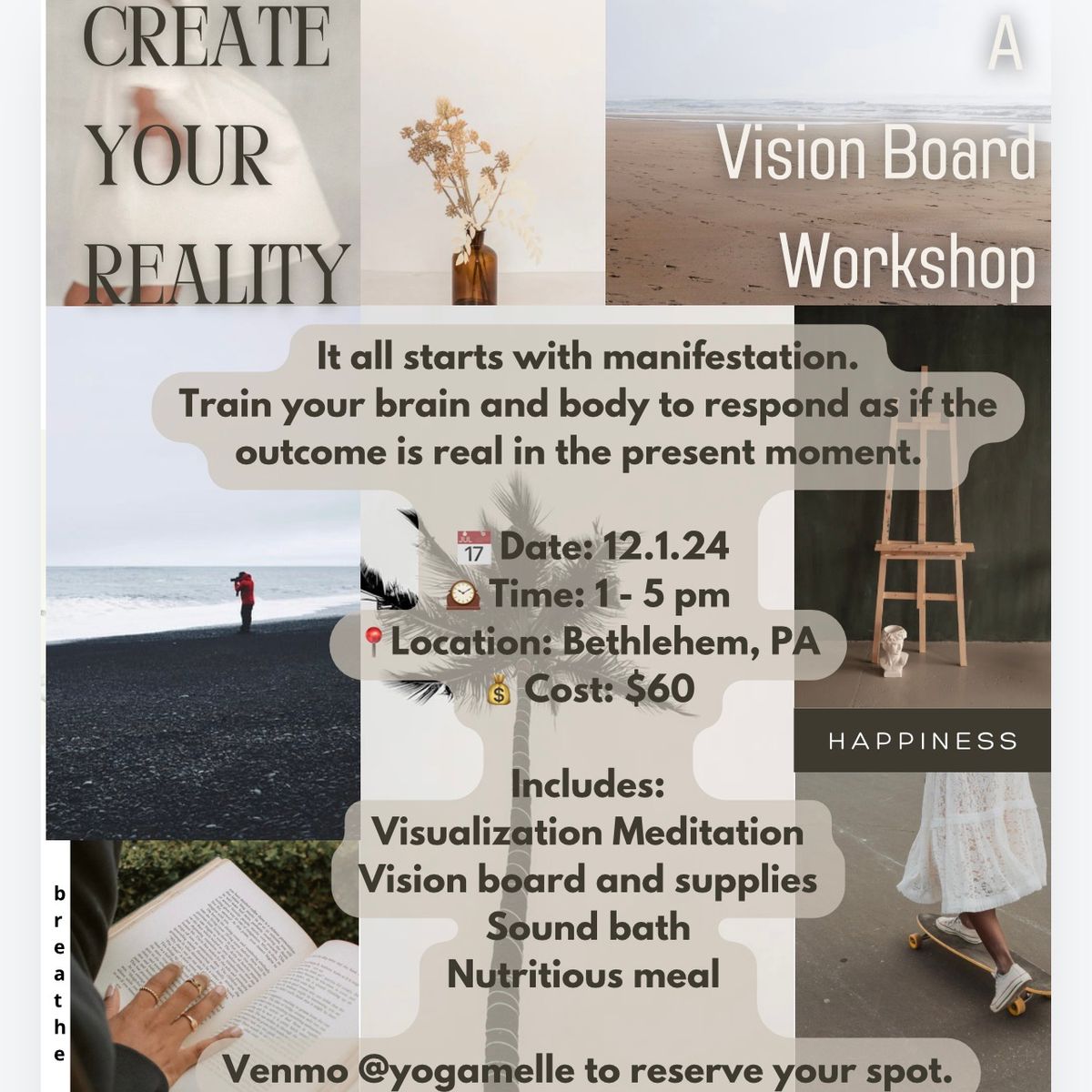 Create Your Reality - A Vision Board Workshop