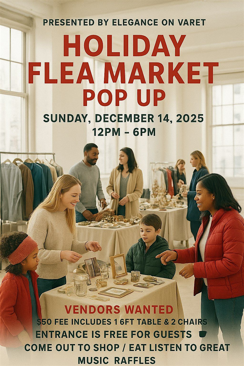 Holiday flea-Market Pop Up