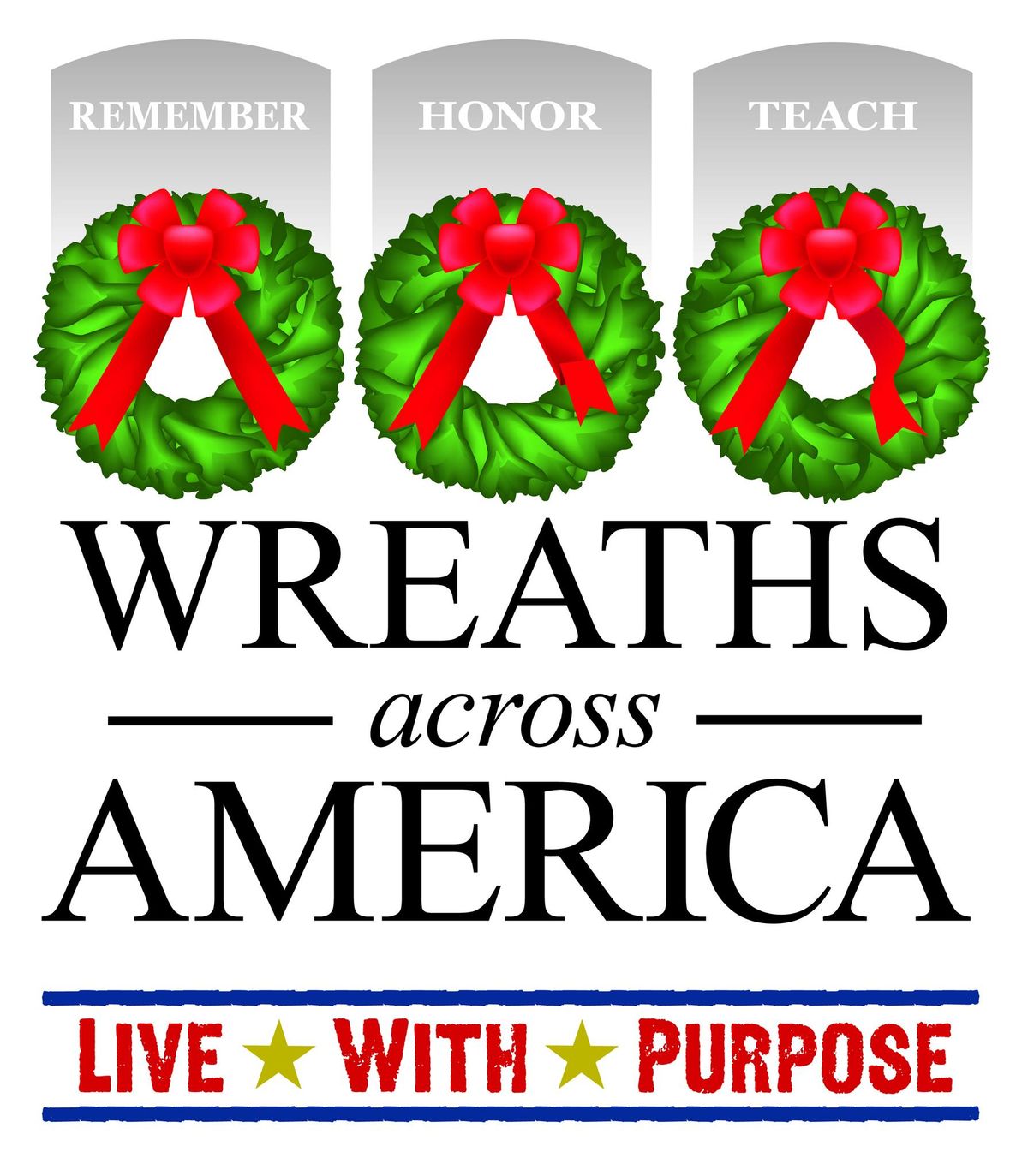 Wreaths across America placement day