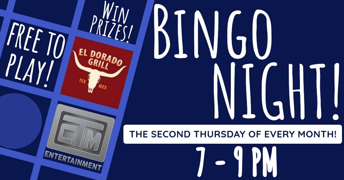 Bingo Night! @ El Dorado Grill in Wise, VA, presented by CTM Entertainment