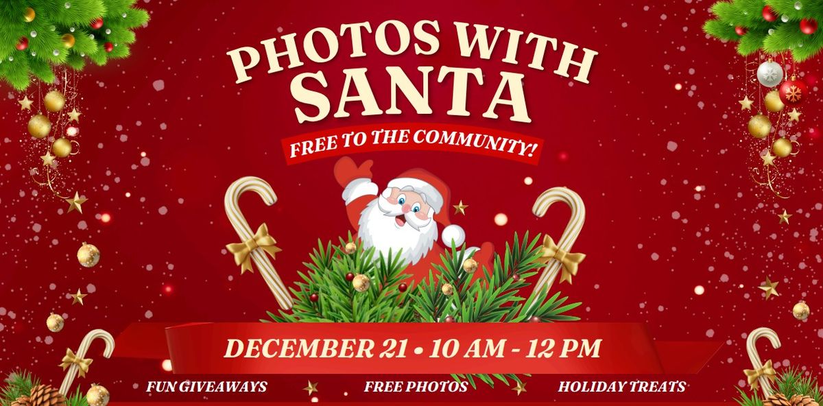 Photos with Santa!