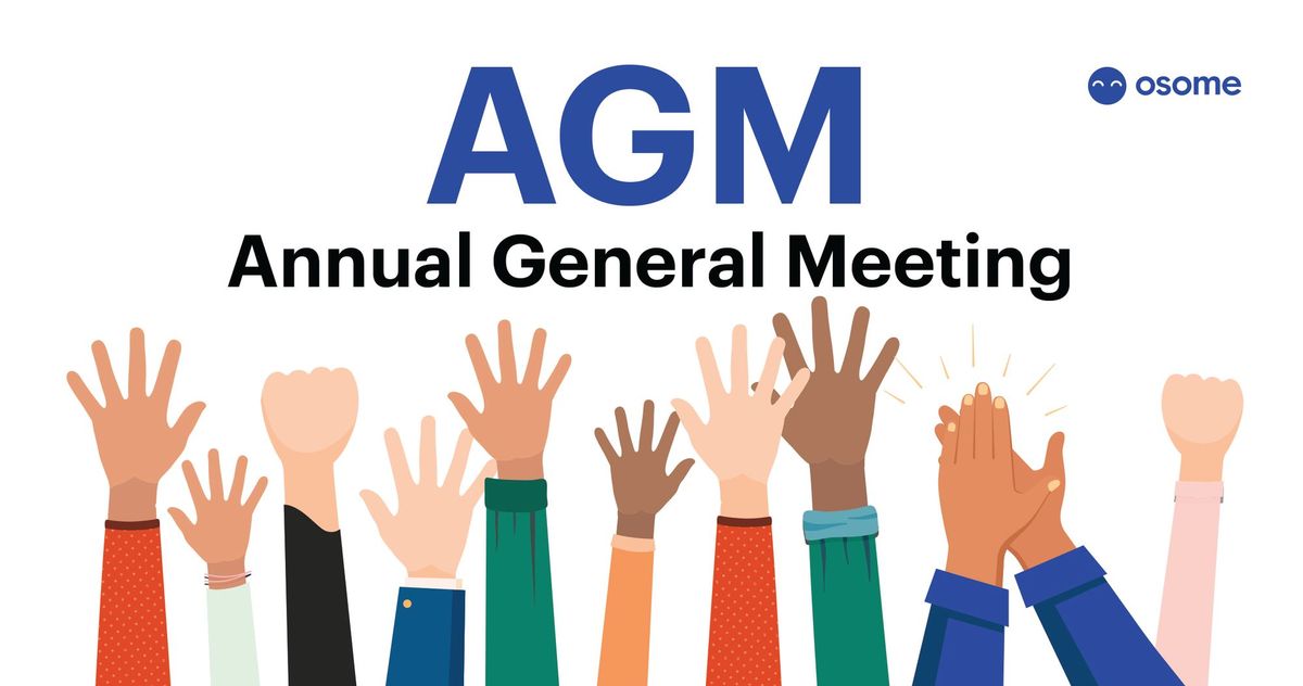 May Meeting - AGM