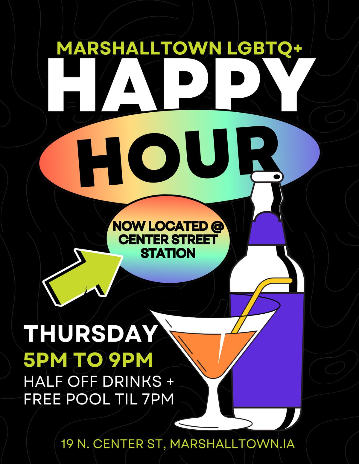 Lgbtq+ Happy Hour