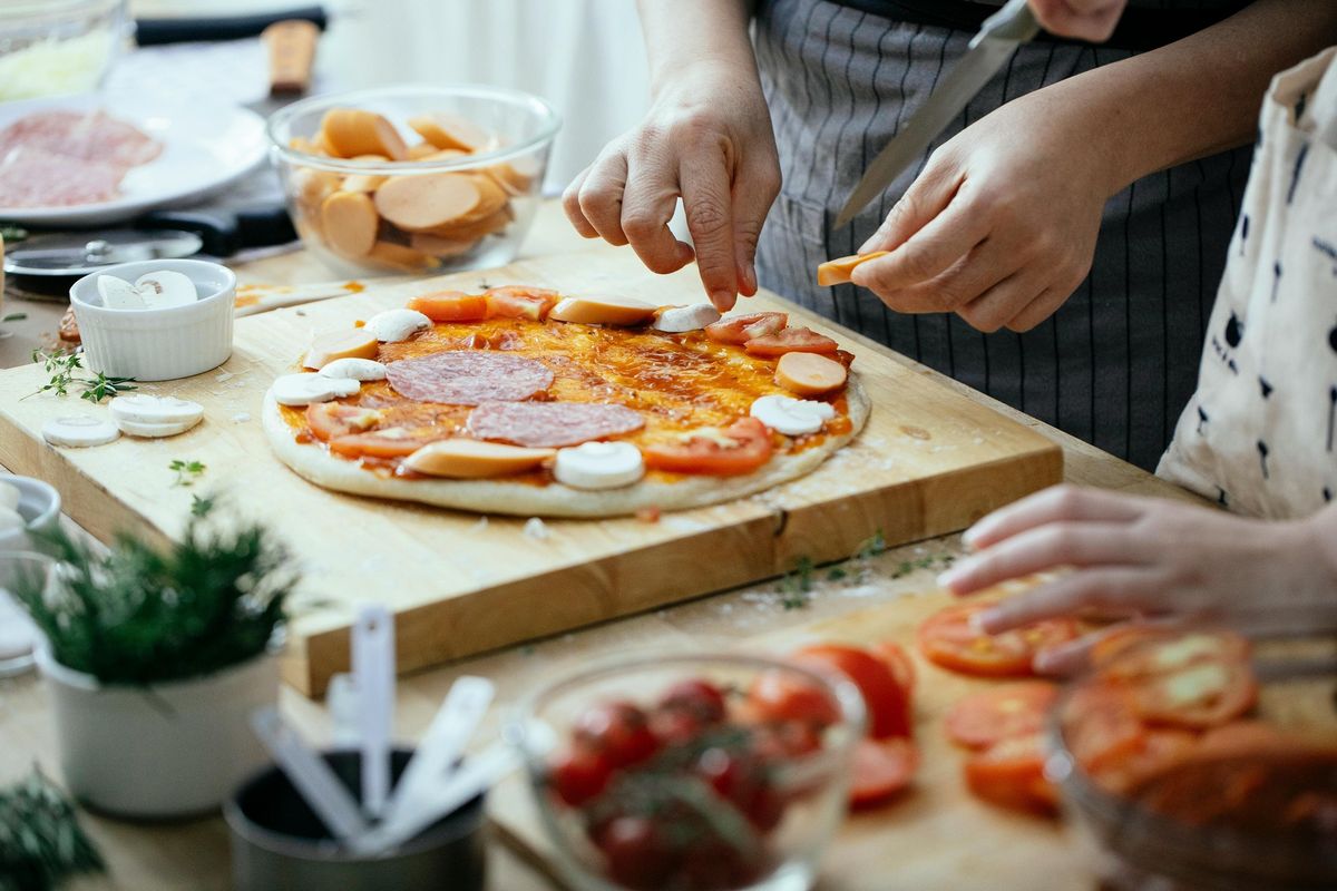 Pizza Making for Two (Couples Cooking)