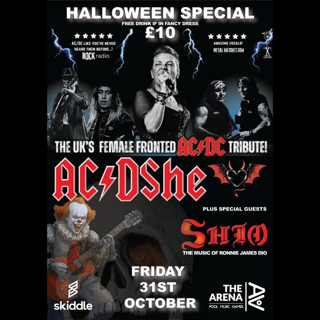 Halloween Double trouble, AC\/Dshe and Shio