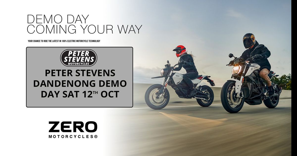 PS Dandenong ZERO MOTORCYCLES Demo Day